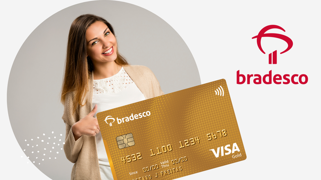Cartão Bradesco Exclusive Visa Gold